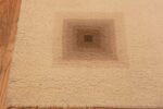 Corner Of Vintage Verner Panton Scandinavian Shag Rug 71492 by Nazmiyal Antique Rugs
