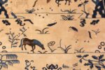 Detail Of 18th Century Antique Chinese Animal Rug 71026 by Nazmiyal Antique Rugs