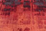 Detail Of Abstract Modern Transitional Rug 61024 by Nazmiyal Antique Rugs