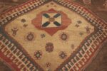 Detail Of Antique Persian Bakshaish Rug 71494 by Nazmiyal Antique Rugs