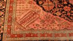 Detail Of Antique Persian Mohtasham Kashan Rug 71111 by Nazmiyal Antique Rugs