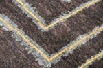 Detail View Of Geometric Modern Transitional Rug 61035 by Nazmiyal Antique Rugs