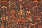 Detail Of Antique Persian Afshar Rug 71504 by Nazmiyal Antique Rugs