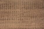 Detail Of Earthy Tones Modern Moroccan Rug 61008 by Nazmiyal Antique Rugs