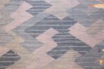 Detail Of Modern Swedish Inspired Kilim Rug 60926 by Nazmiyal Antique Rugs