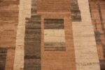 Detail Of Nature Inspired Colors Modern Moroccan Rug 61003 by Nazmiyal Antique Rugs