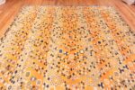 Detail Of Sunny Happy Mid Century Swedish Inspired Modern Area Rug 60902 by Nazmiyal Antique Rugs