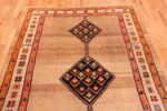 Detailed Of Antique Persian Serab Camel Hair Rug 71123 by Nazmiyal Antique Rugs