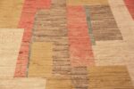 Detailed Of Colorful Modern Moroccan Area Rug 60997 by Nazmiyal Antique Rugs