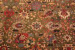 Detailed Of Large Antique Persian Tabriz Rug 71487 by Nazmiyal Antique Rugs