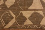 Detailed Of Primitive Design Modern Moroccan Rug 60999 by Nazmiyal Antique Rugs