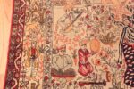 Details Of Antique Persian Pictorial Kerman Rug 71198 by Nazmiyal Antique Rugs