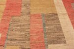 Details Of Colorful Modern Moroccan Area Rug 60997 by Nazmiyal Antique Rugs