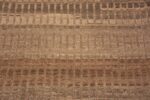 Details Of Earthy Tones Modern Moroccan Rug 61008 by Nazmiyal Antique Rugs