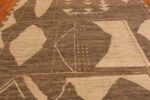 Details Of Primitive Design Modern Moroccan Rug 60999 by Nazmiyal Antique Rugs