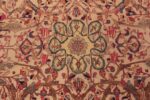 Flower Of Antique Persian Tehran Area Rug 71106 by Nazmiyal Antique Rugs