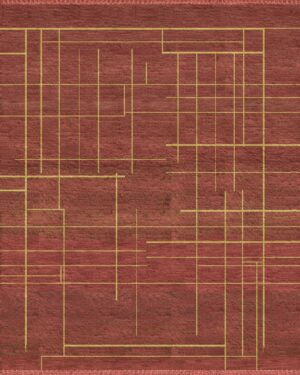 Geometric Modern Transitional Rug 61038 by Nazmiyal Antique Rugs