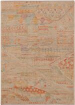 Geometric Tribal Design Modern Moroccan Rug 60998 by Nazmiyal Antique Rugs