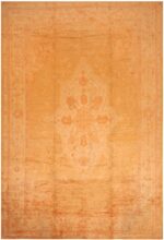 Large Antique Turkish Oushak Rug 71508 by Nazmiyal Antique Rugs