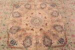 Medallion Of Large Silk And Wool Vintage Persian Tabriz Rug 71097 by Nazmiyal Antique Rugs