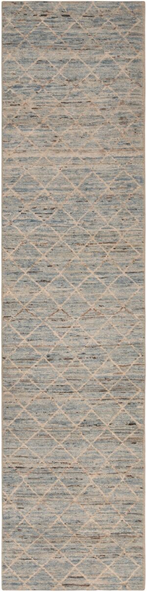 Modern Moroccan Design Runner Rug 60980 by Nazmiyal Antique Rugs