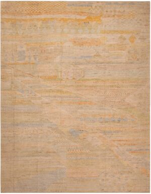 Modern Moroccan Primitive Design Rug 61004 by Nazmiyal Antique Rugs
