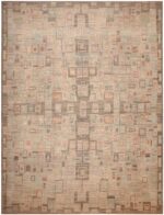 Oversized Geometric Modern Moroccan Rug 61010 by Nazmiyal Antique Rugs