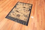 Side Of 18th Century Antique Chinese Animal Rug 71026 by Nazmiyal Antique Rugs