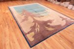 Side Of Antique Room Size Art Deco Chinese Rug 71127 by Nazmiyal Antique Rugs