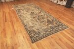 Side Of Antique Shabby Chic Eas Turkestan Khotan Rug 71485 by Nazmiyal Antique Rugs