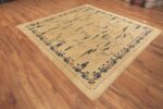 Side Of Antique Square Chinese Rug 71495 by Nazmiyal Antique Rugs