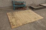 Side Of Beige Modern Transitional Rug 61019 by Nazmiyal Antique Rugs