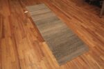 Side Of Earthy Tones Modern Moroccan Rug 61008 by Nazmiyal Antique Rugs