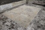 Side Of Geometric Modern Transitional Rug 61015 by Nazmiyal Antique Rugs