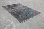Side Of Abstract Modern Transitional Rug 61017 by Nazmiyal Antique Rugs
