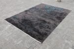 Side Of Abstract Modern Transitional Rug 61017 by Nazmiyal Antique Rugs