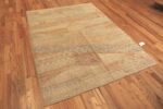 Side Of Rust Tones Modern Moroccan Rug 61005 by Nazmiyal Antique Rugs