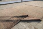 Side View Of Textured Modern Transitional Rug 61045 by Nazmiyal Antique Rugs