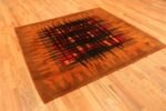 Side Of Vintage Art Deco Rug 71486 by Nazmiyal Antique Rugs