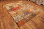Side Of Vintage Paul Klee Scandinavian Art Rug 71513 by Nazmiyal Antique Rugs