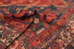 Texture Of Antique Persian Serapi Area Rug 71126 by Nazmiyal Antique Rugs