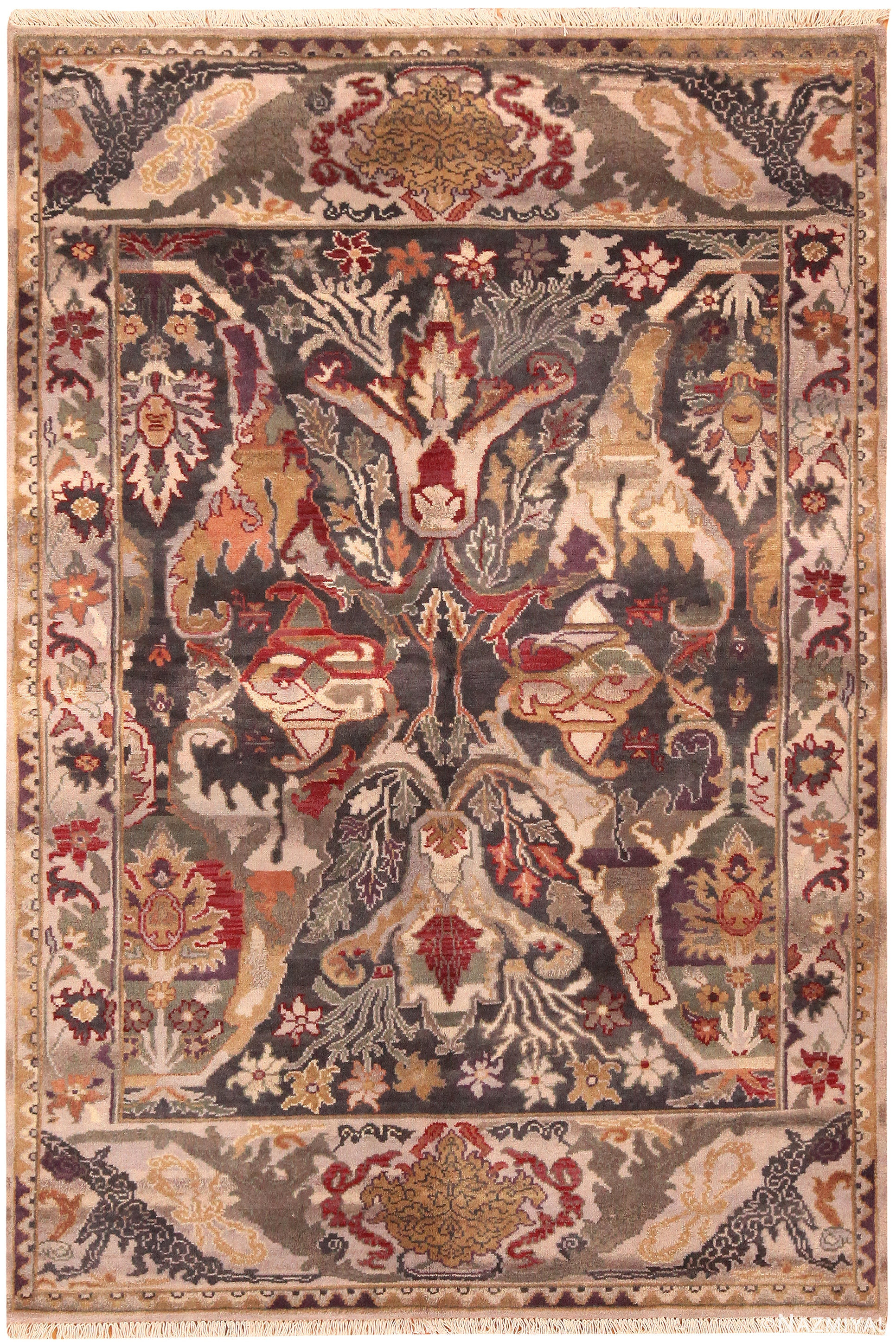 Modern Wagireh Sampler Rug 61011 by Nazmiyal Antique Rugs