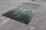Whole View Of Geometric Design Modern Transitional Rug 61023 by Nazmiyal Antique Rugs
