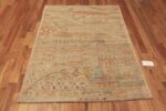 Whole View Of Geometric Tribal Design Modern Moroccan Rug 60998 by Nazmiyal Antique Rugs