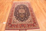 Whole View Of Impressive Vintage Persian Floral Isfahan Rug 71205 by Nazmiyal Antique Rugs