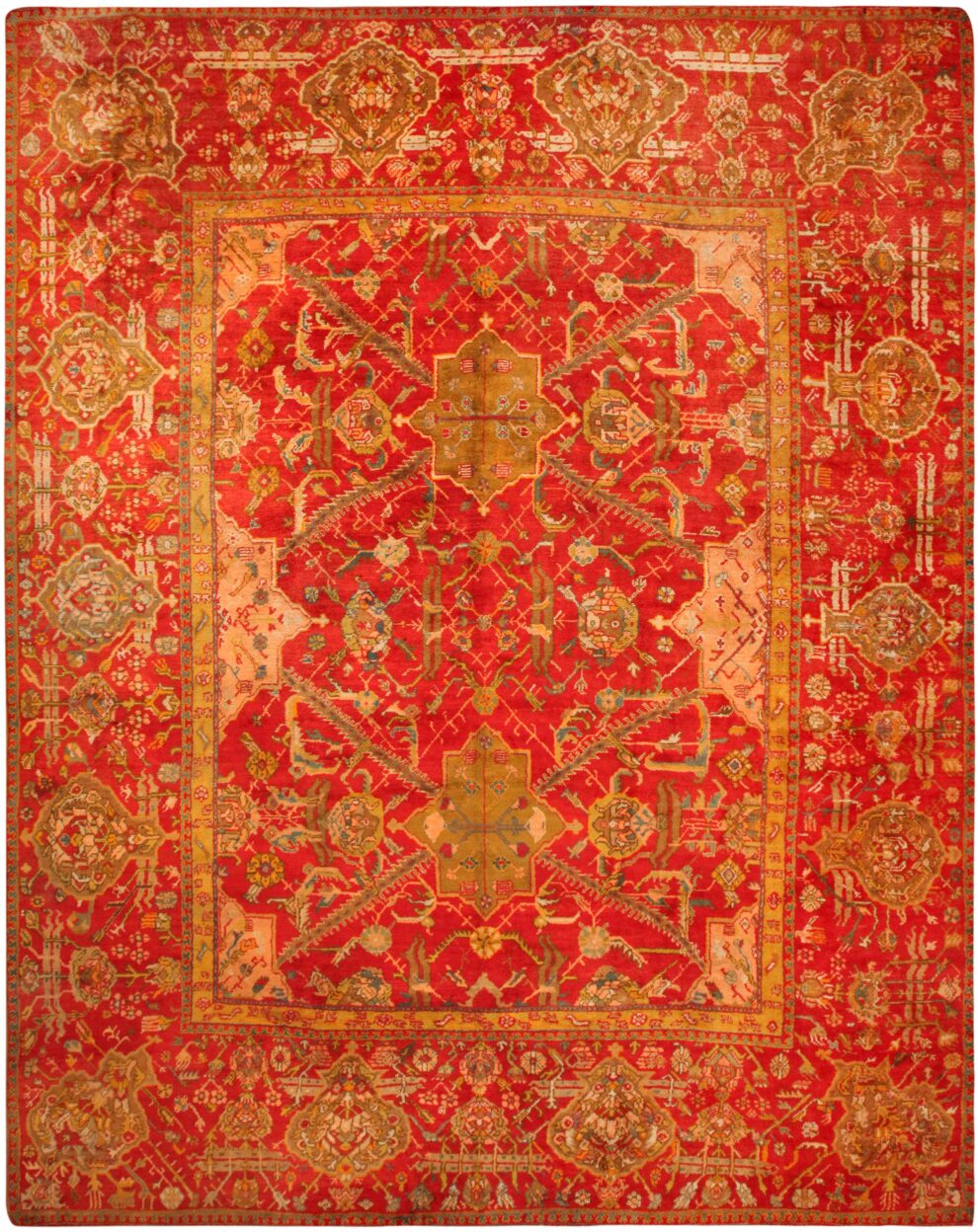 Ushaq Rugs Antique Turkish Oushak Rugs and Carpets for Sale | Nazmiyal