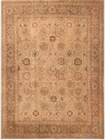 Vintage Persian Tabriz Rug 45768 by Nazmiyal Antique Rugs