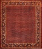 Antique Persian Mahal Rug 71640 by Nazmiyal Antique Rugs