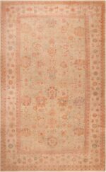 Oversized Antique Persian Sultanabad Rug 71305 by Nazmiyal Antique Rugs