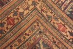 Back Of Large Antique Khorassan Doroksh Persian Rug 71505 by Nazmiyal Antique Rugs